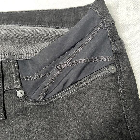 Madewell Maternity Skinny Pull on Denim Jeans Size 32 - Picture 10 of 15